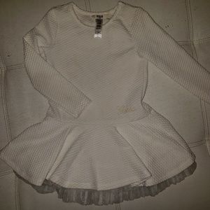 Guess peplum shirt dress